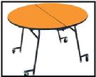 V.i.P.S. table mobile round 