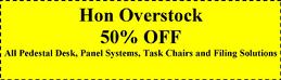 Hon overstock sale