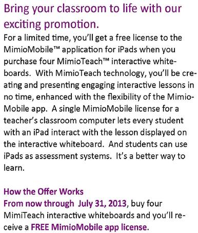 Mimio Mobile Promotion