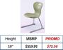 Columbia manufacturing Omnia cantilever chair